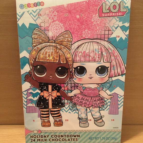 L.O.L. Vintage | Holiday | Free Chocolates W Lol Surprise Doll Calendar  Maze | Poshmark